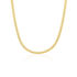 HANIWA Damen Collier Silber vergoldet 925 B 3,2 mm