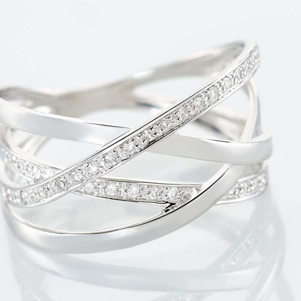 Bague Or Et Diamant - Spannringe Damen | OROVIVO