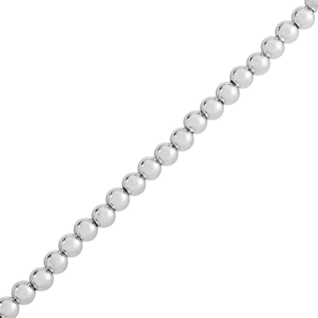 ZAYLA Damen Armband Silber Silber 925 Ball B 6 mm