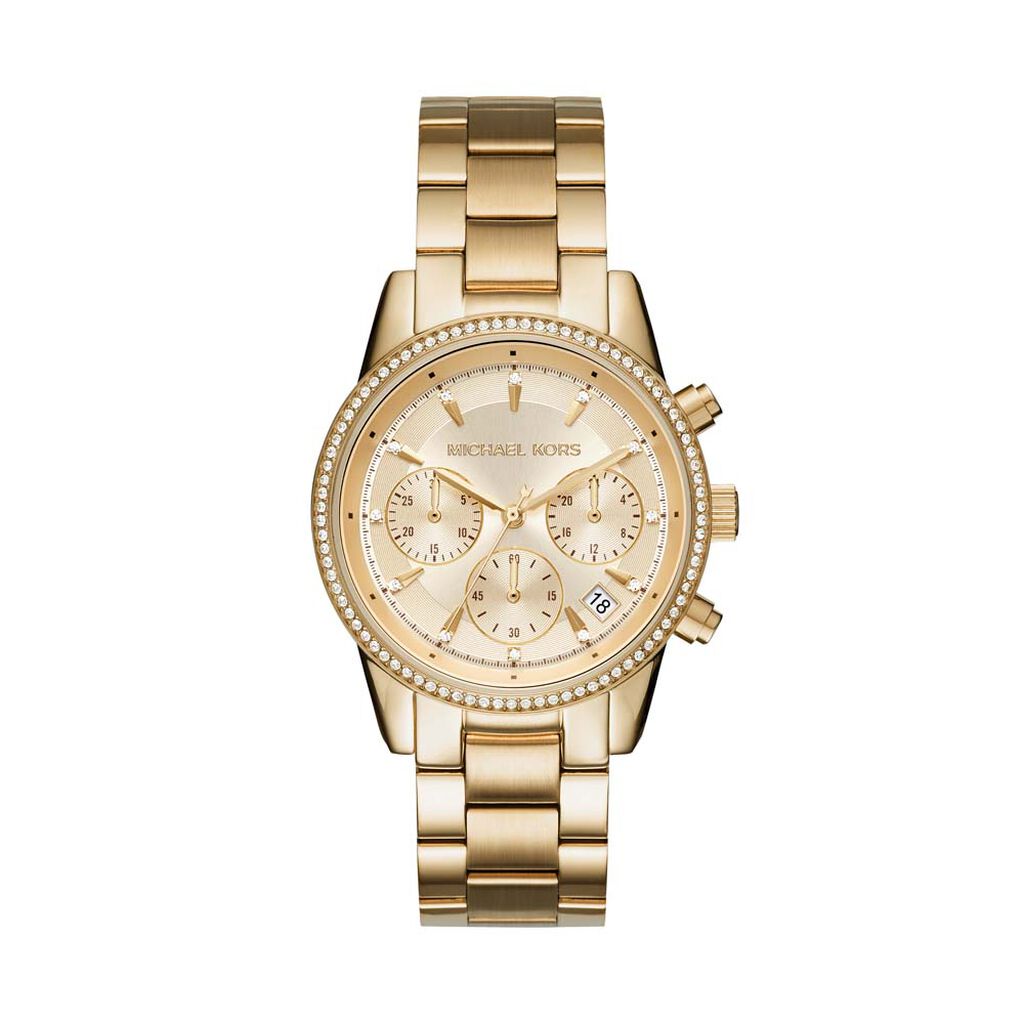 Michael Kors Damenuhr Ritz Mk6356 Quarz, Uhr ohne Stein