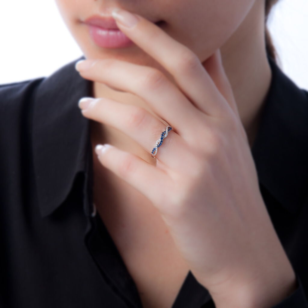 Bague Sofia Or Rose Diamant - Spannringe Damen | OROVIVO
