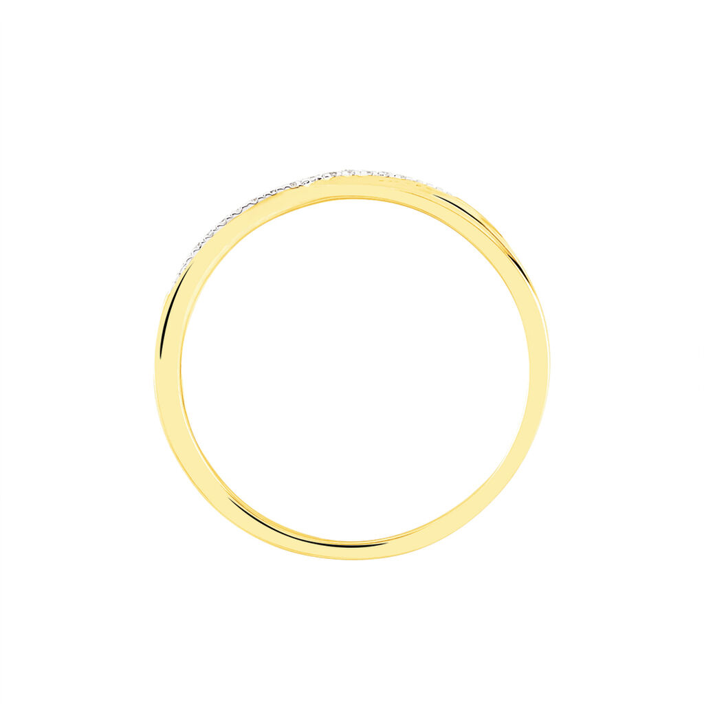 Bague Suzie Or Jaune Diamant - Spannringe Damen | OROVIVO
