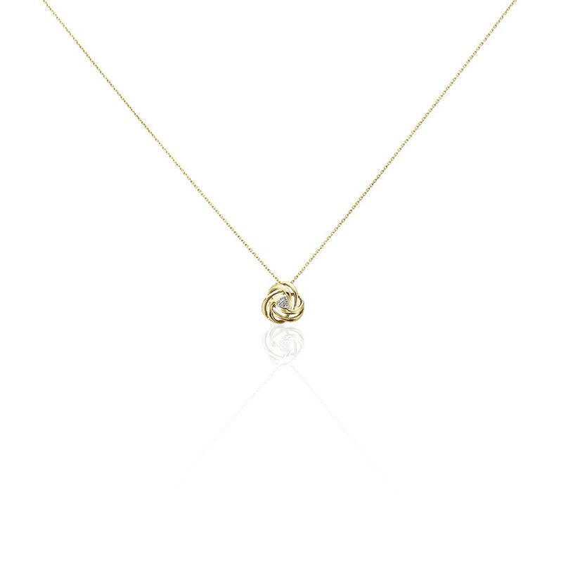 Collier Or Jaune Abidemi Diamants - Spannringe Damen | OROVIVO