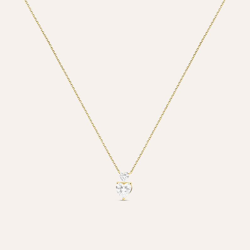 Collana Claire Oro Giallo Cubic Zirconia - Spannringe Damen | OROVIVO