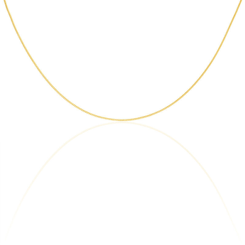 Damen Panzerkette Gold 585  - Halsketten Unisex | OROVIVO