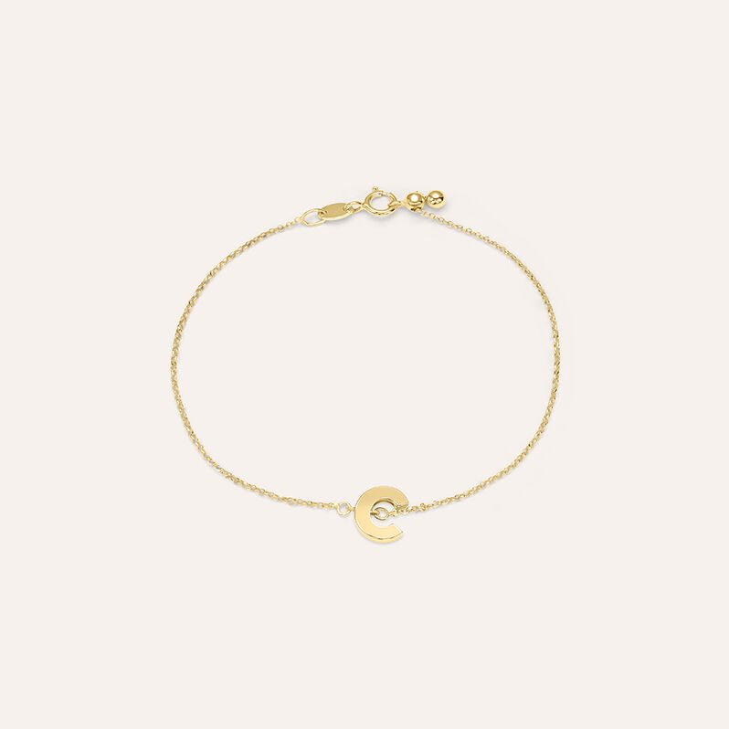 Bracciale Regolabile Beverly Oro Giallo - Spannringe Damen | OROVIVO
