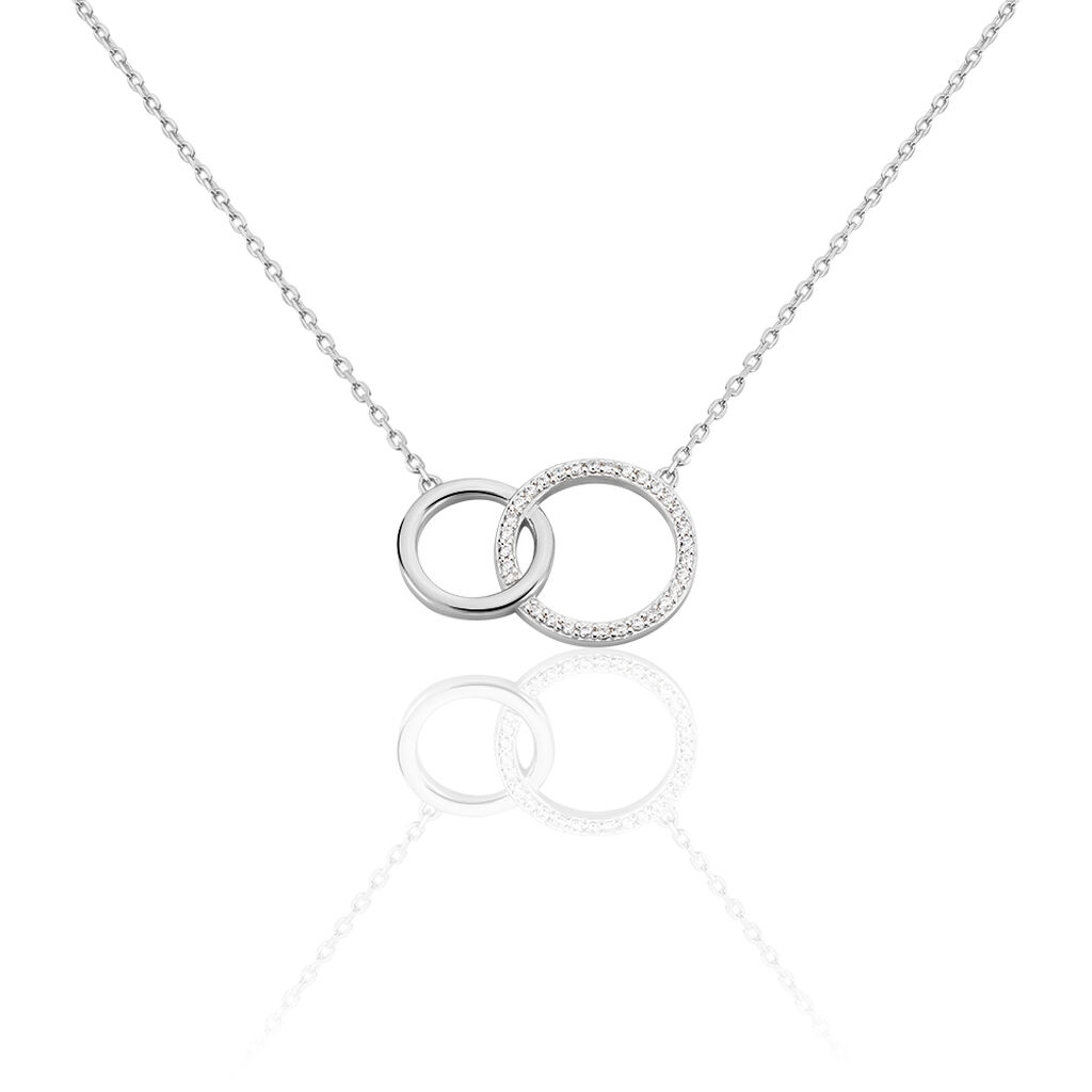 Damen Halskette Silber 925 Zirkonia Valeriana - Ketten mit Anhänger Damen | OROVIVO