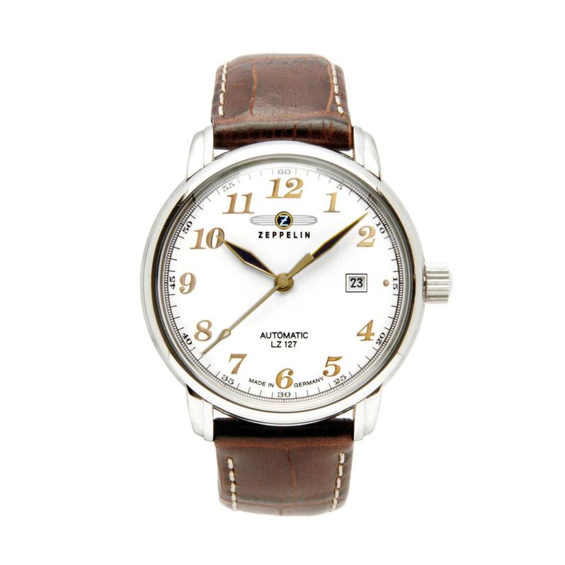 Zeppelin Herrenuhr Graf 7656-1 Automatik - Armbanduhren Herren | OROVIVO