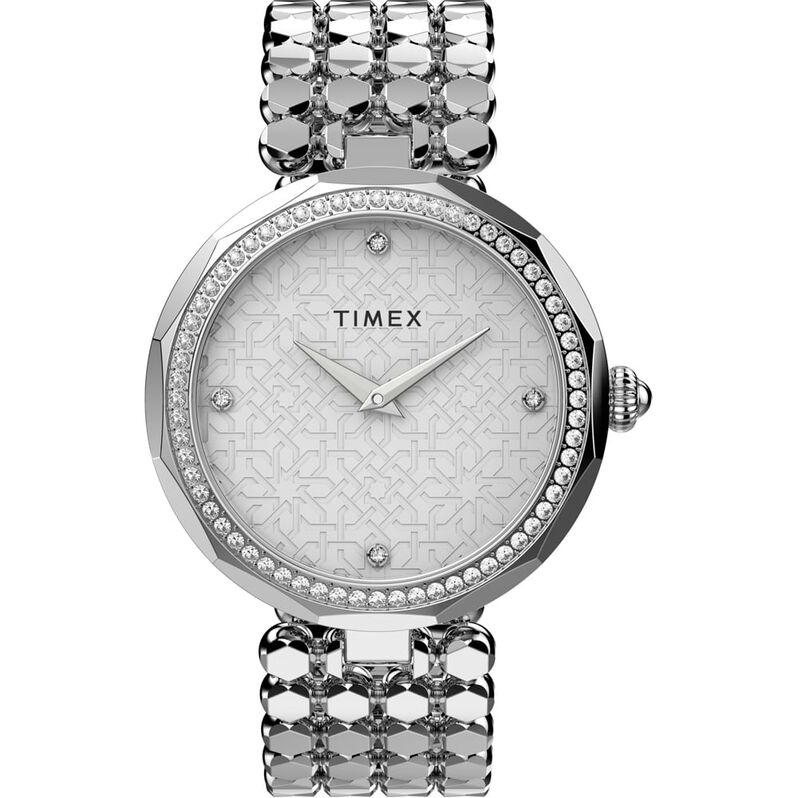 Orologio Donna Timex ewelry quadrante Silver TW2V02600 - Spannringe Damen | OROVIVO