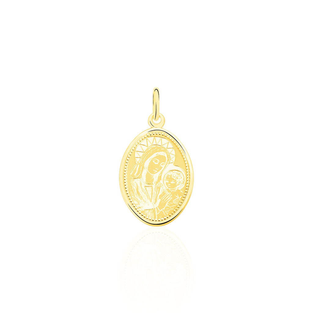 Anhänger Gold 375 Jungfrau Maria - Personalisierte Geschenke Unisex | OROVIVO