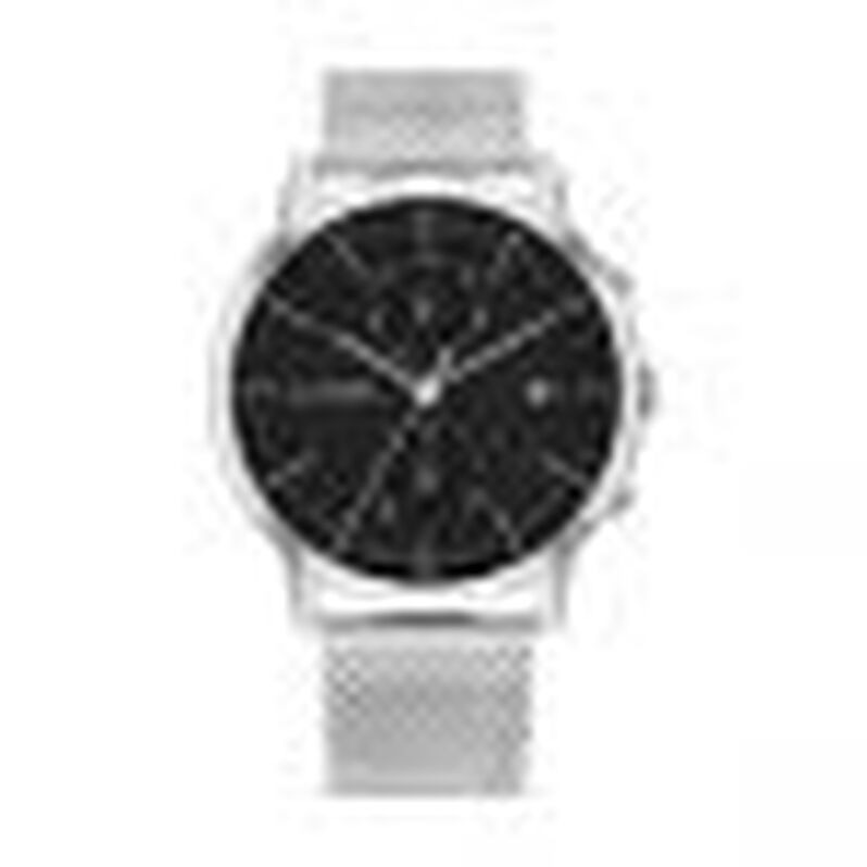 Orologio multifunzione Easton con cinturino e cassa in acciaio - Spannringe  | OROVIVO