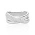 SILVANNA Damen Ring Silber 925 Zirkonia Wei&szlig; 0,25 ct