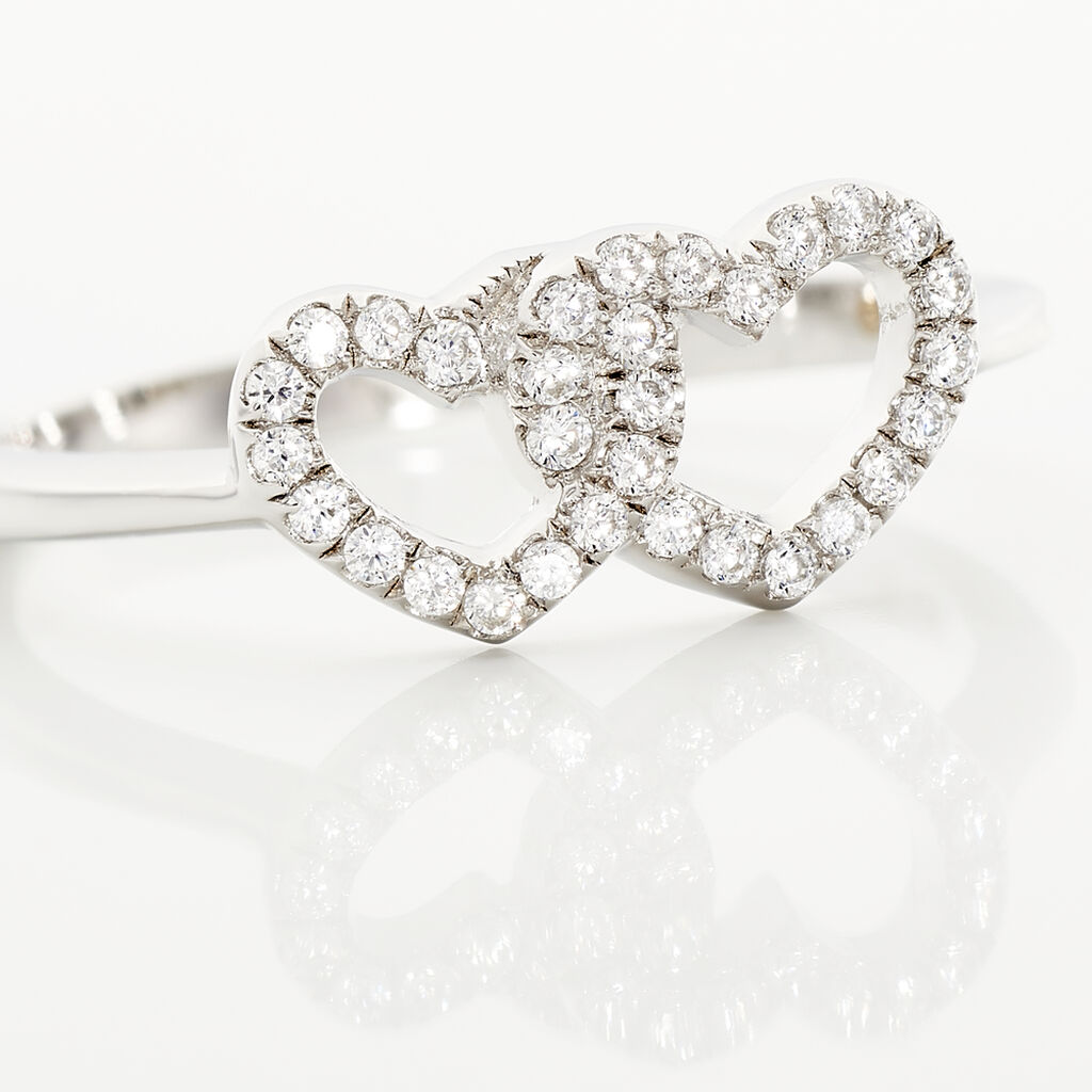 Bague Argent Et Oxyde - Verlobungsringe Damen | OROVIVO