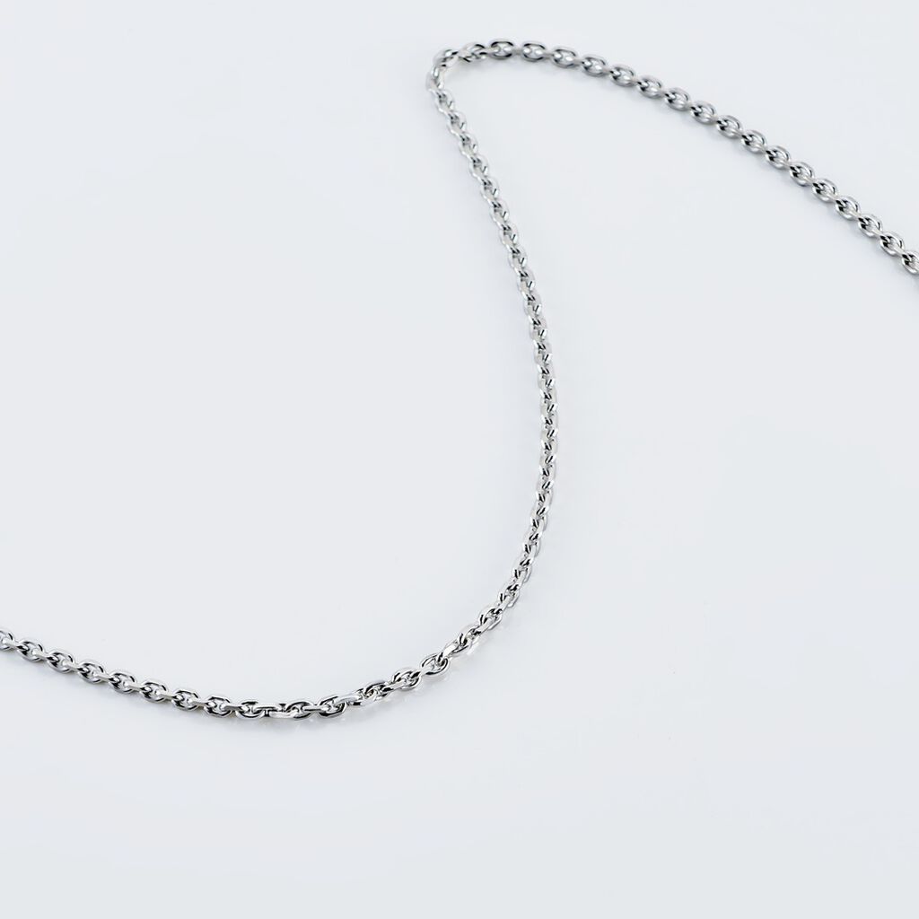 Damen Ankerkette Silber 925 diamantiert - Halsketten Damen | OROVIVO