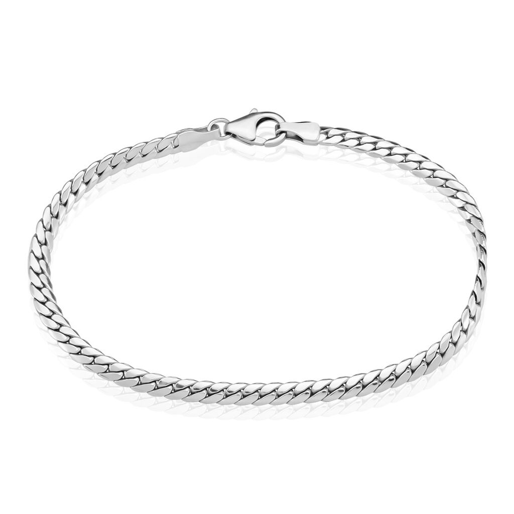 PANZER Damen Armkette Silber Silber 925 B 4,2 mm, Armkette ohne Stein