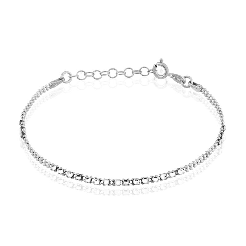 Bracelet Argent Rhodié Pierres  - Spannringe Damen | OROVIVO