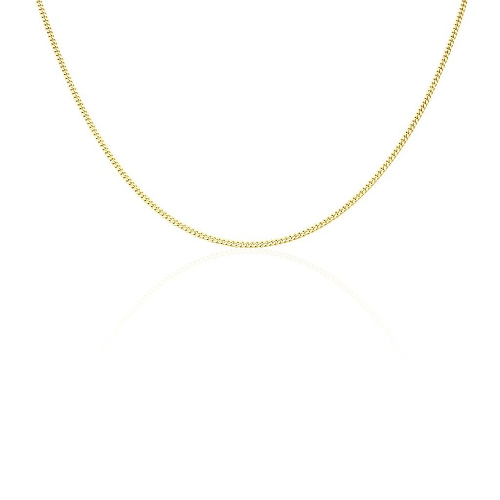 Unisex Panzerkette Gold 375  - Halsketten Unisex | OROVIVO