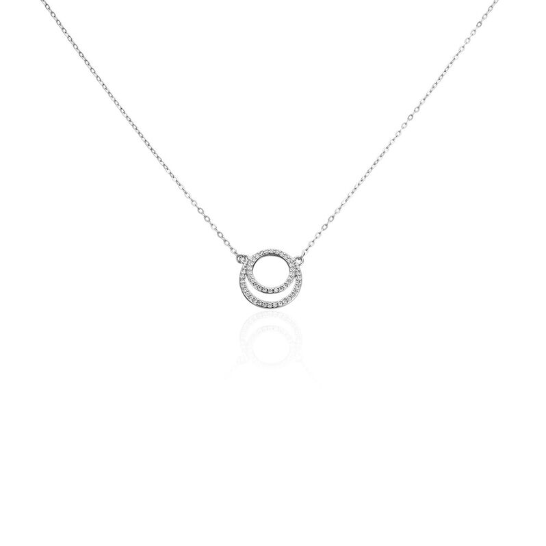 Collier Giacinta Argent Weiss Oxyde De Zirconium - Spannringe Damen | OROVIVO