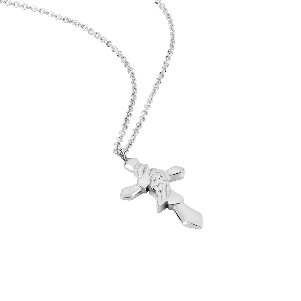 Herren Halskette Edelstahl Kreuz - Halsketten Herren | OROVIVO