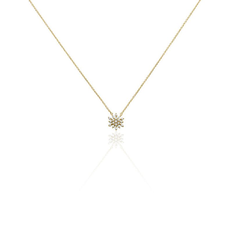 Bracelet Plaqué Or Lisha Oxyde De Zirconium - Spannringe Damen | OROVIVO