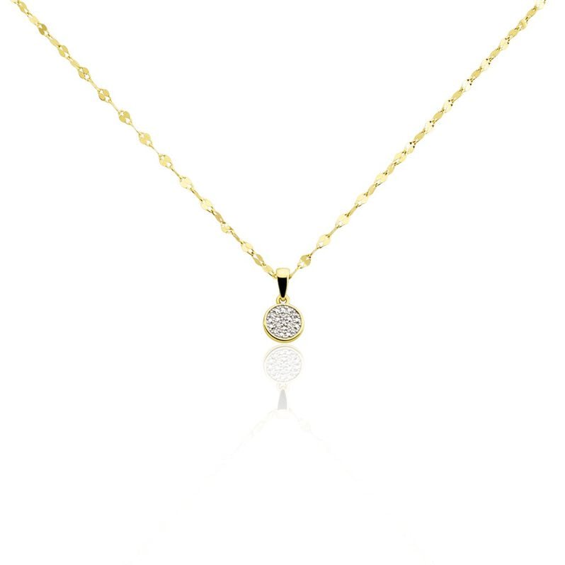 Collier Or Jaune Luminata Diamants - Spannringe Damen | OROVIVO