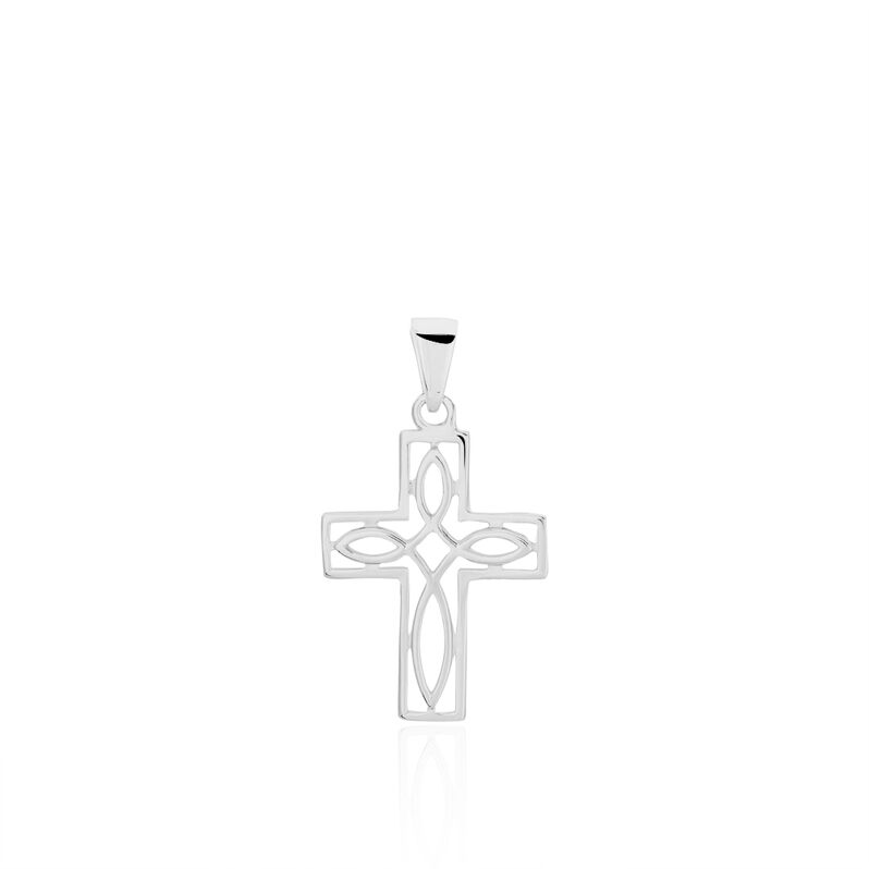 GESINE KREUZ 3 Damen Anh&auml;nger Silber 925 Religi&ouml;ses Kreuz - Schmuckanh&auml;nger Damen | OROVIVO