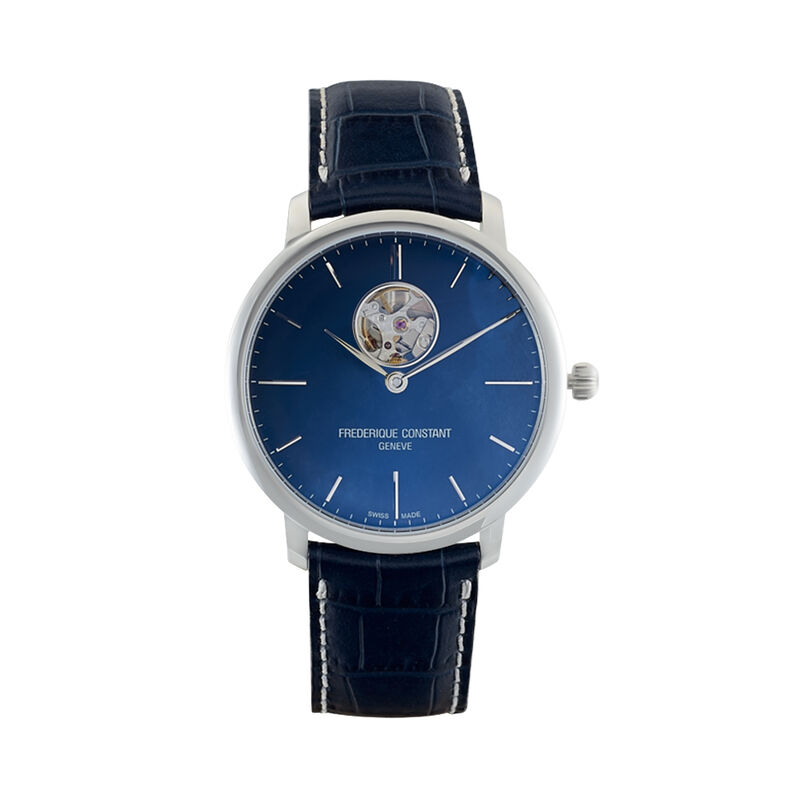 Montre Frederique Constant Slimline Bleu - Spannringe Herren | OROVIVO