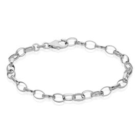 Damen Gliederarmband Erbskette Silber 925 L 19cm - Armketten Damen | OROVIVO