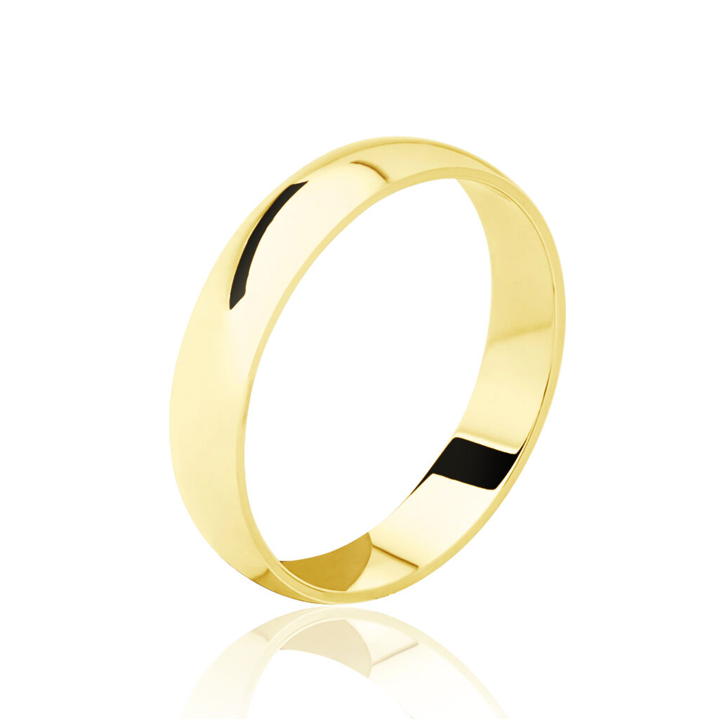 Alliance Anahy Demi Jonc Classique Or Jaune - Spannringe Familie | OROVIVO
