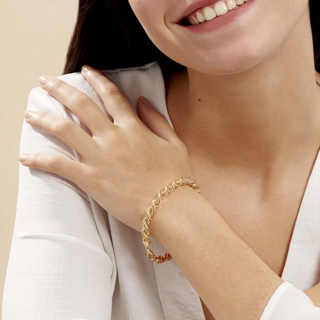 Bracelet Jerry Maille Corde Or Jaune - Spannringe Damen | OROVIVO