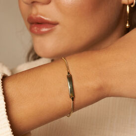 Unisex Id Armband Gold 375  - ID-Armbänder Unisex | OROVIVO