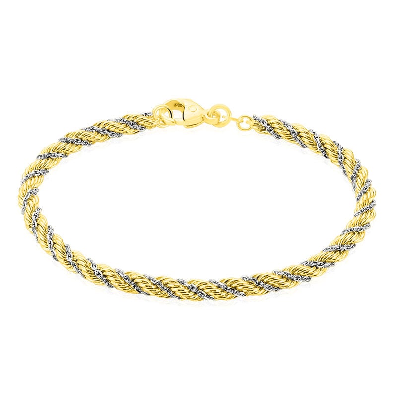 Damenarmband Gold 585 Bicolor  - Armketten Damen | OROVIVO