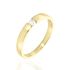 SEVILLE Damen Ring Gold 375 (9 Karat) Diamant Weiß 0,1 ct