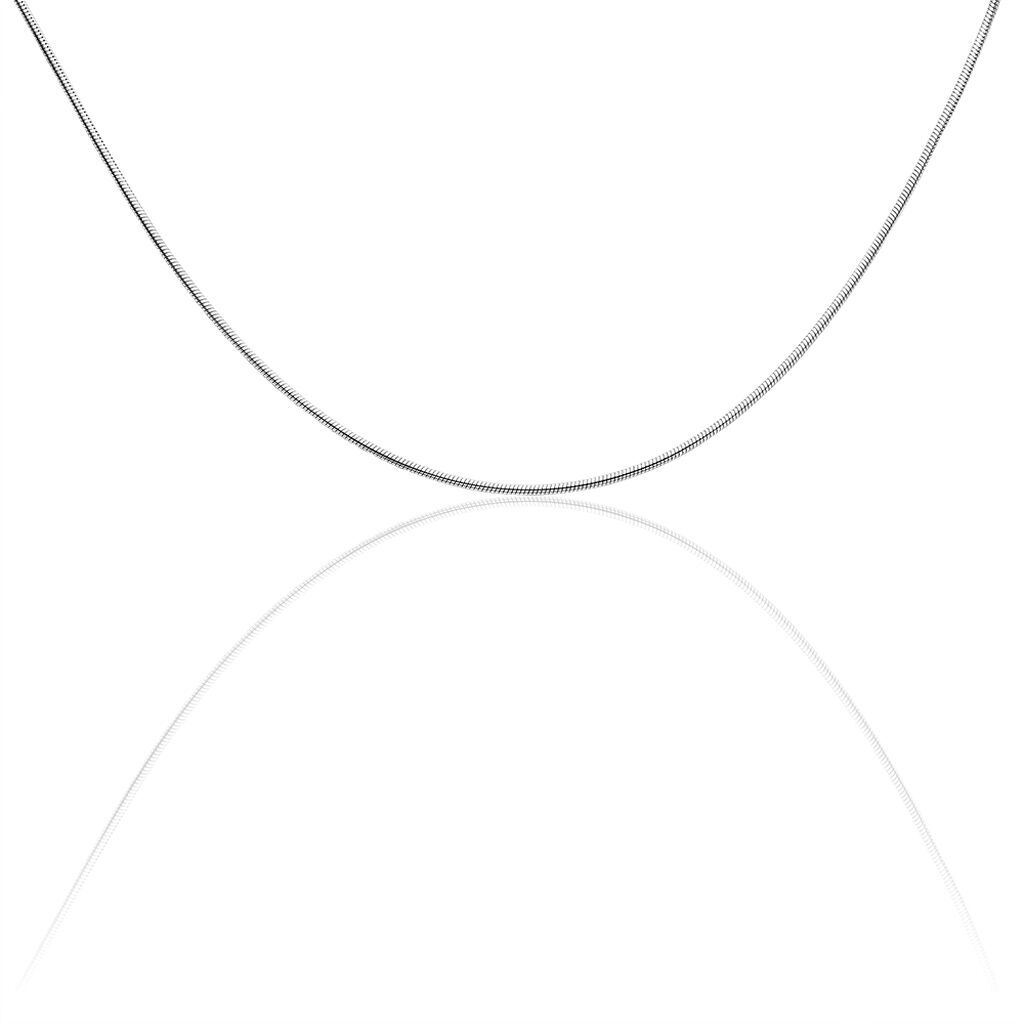 SCHLANGE S S 3 Damen Kette Silber 925 B 1,4 mm