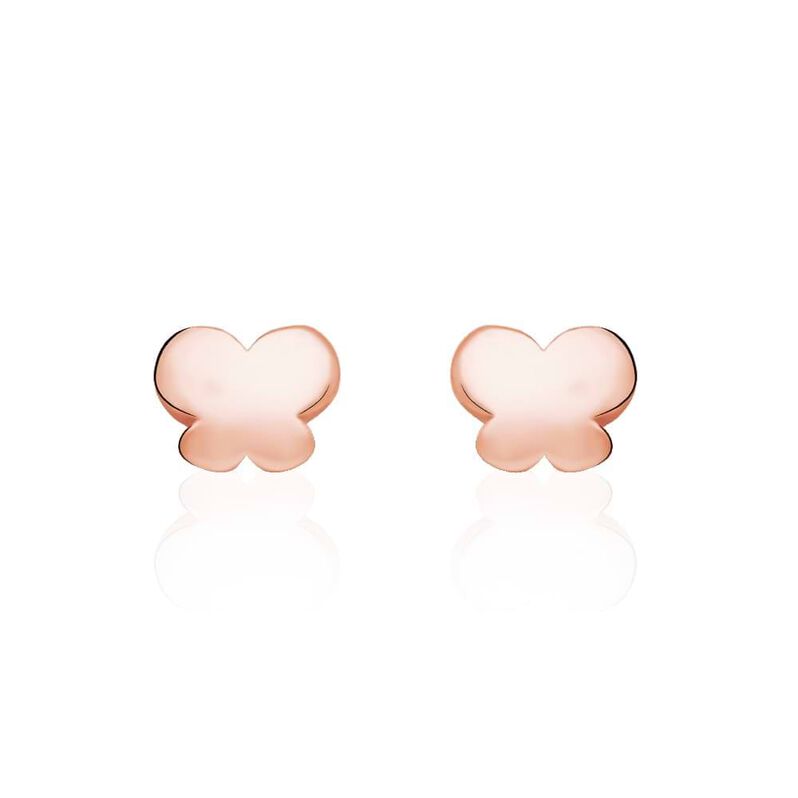 Orecchini Lobo Silver Baby Argento Rosa - Spannringe Kinder | OROVIVO
