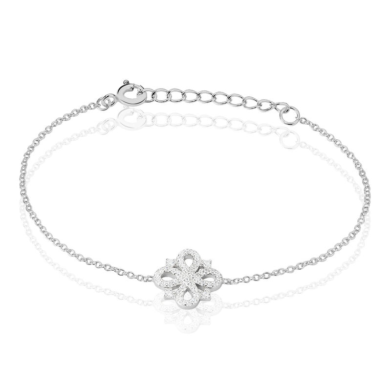 Armband Silber Rhodiniert Katialina - Spannringe Damen | OROVIVO