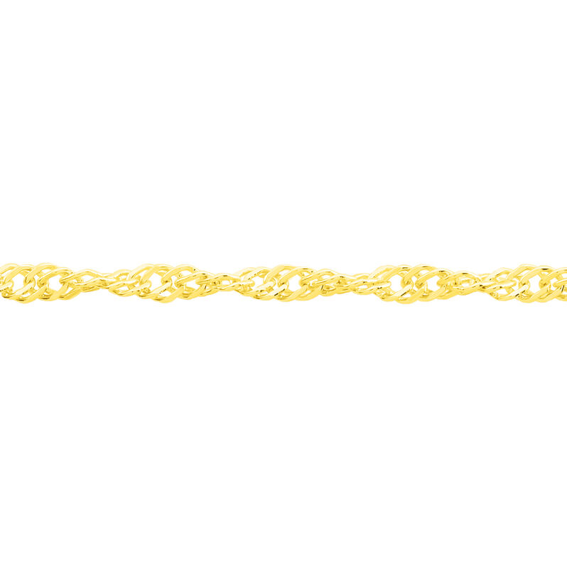 SINGAPUR Damen Kette Gold 585 (14 Karat) B 1,4 mm - Halsketten Damen | OROVIVO