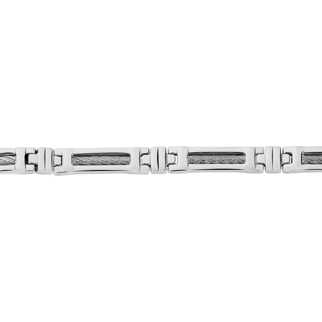 Herrenarmband Edelstahl Kabel - Armbänder Herren | OROVIVO
