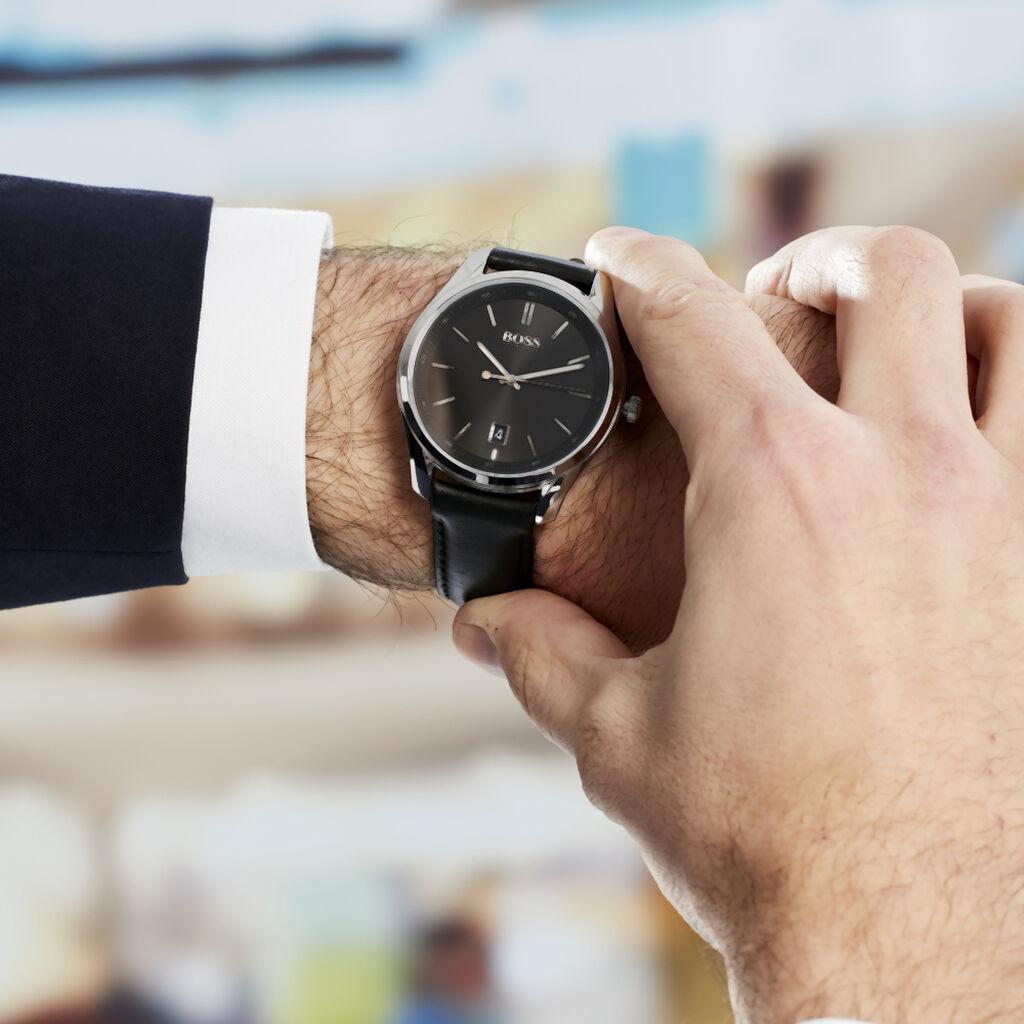Montre Boss Circuit Noir - Spannringe Herren | OROVIVO