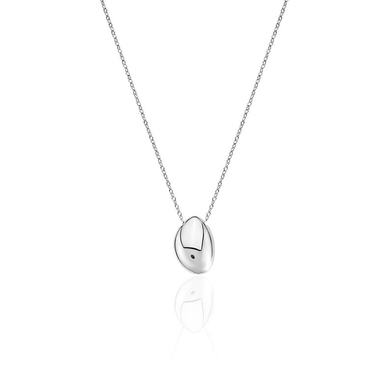 ELANI Damen Collier Silber 925 Oval - Halsketten Damen | OROVIVO