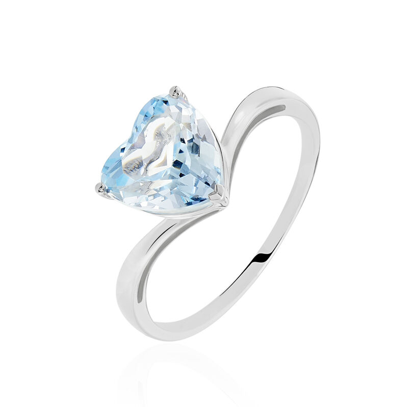 Bague Aaliyah Or Blanc Topaze - Spannringe Damen | OROVIVO