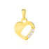 Herzanhänger Gold 333 Zirkonia Constanze