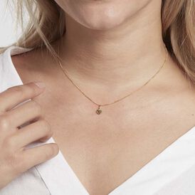 Anhänger Gold 375 Herz - Herzanhänger Familie | OROVIVO