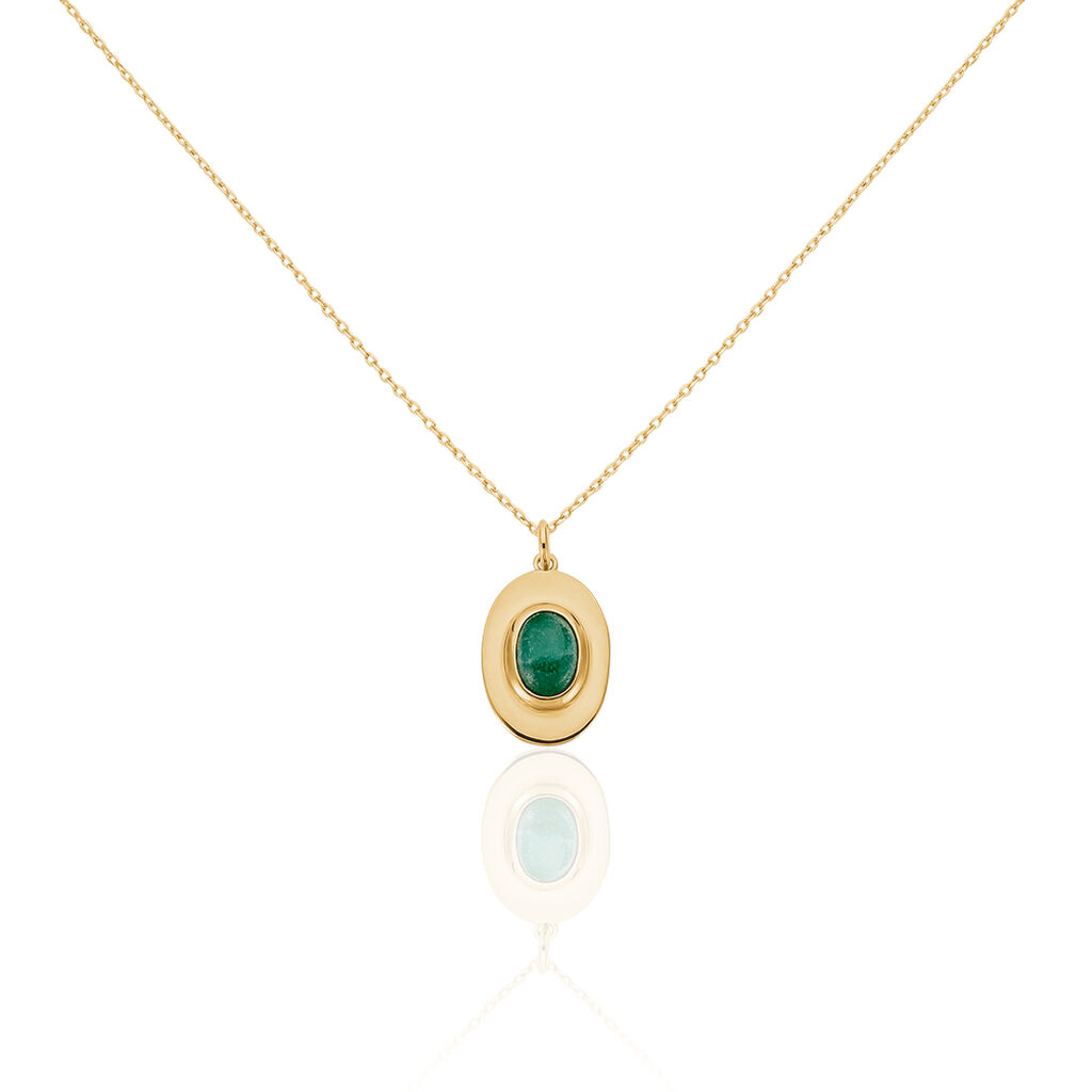 Collier Plaque Or Caterin Cercle Aventur - Spannringe Damen | OROVIVO