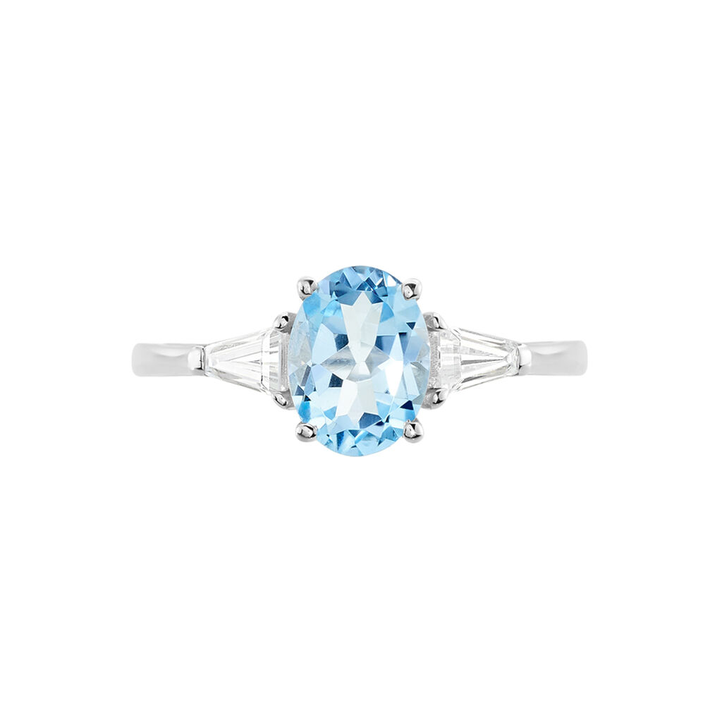 Bague Or Weiss Annchen Topaze Oxydes - Spannringe Damen | OROVIVO