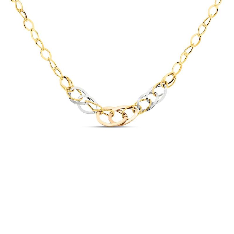 Catena Gold Essence Oro Tricolore - Spannringe Damen | OROVIVO