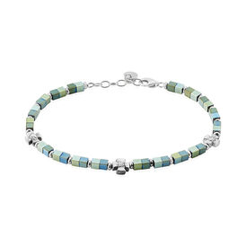 Herrenarmband Silber 925 Grauer Hämatit  - Armbänder Herren | OROVIVO