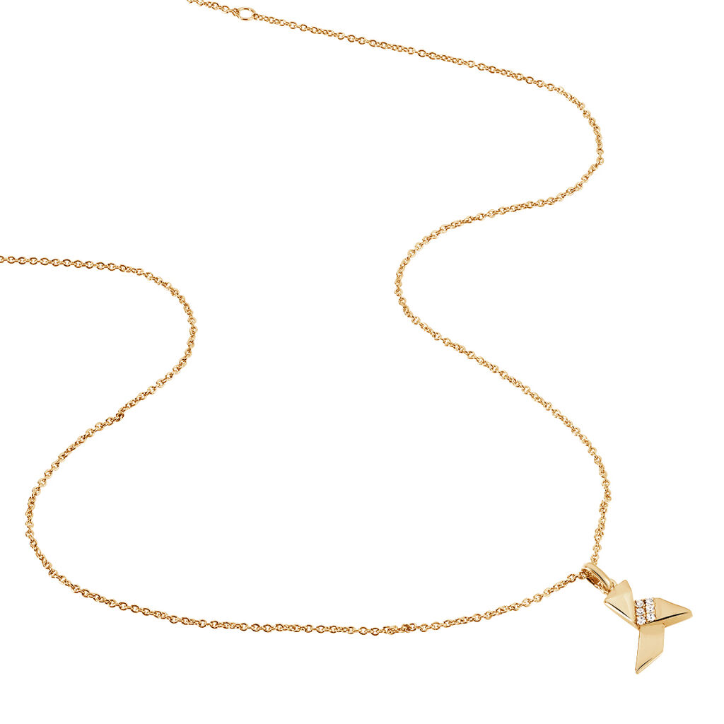 Collier Plaque Or Oganita - Spannringe Damen | OROVIVO