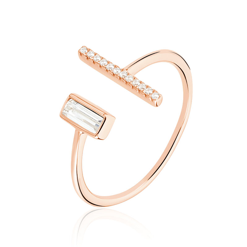 Bague Tea Argent Rose - Spannringe Damen | OROVIVO