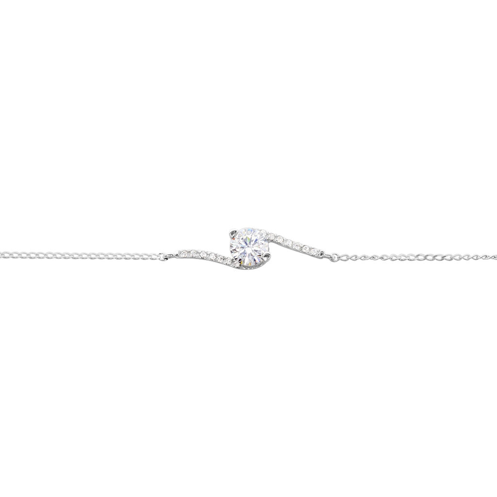 Bracelet Olly Or Weiss Vague Oxyde  - Spannringe Damen | OROVIVO
